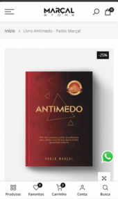 Migração de loja Vtex para shopify - loja pablo marçal banner mobile