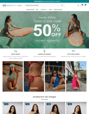 loja virtual bendido mar - migração do wordpress para a shopify2