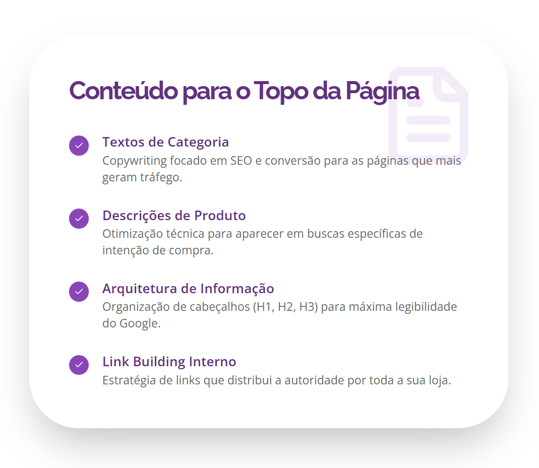 seo para ecommerce - conteúdo para o topo da página seo para ecommerce - conteúdo para o topo da página